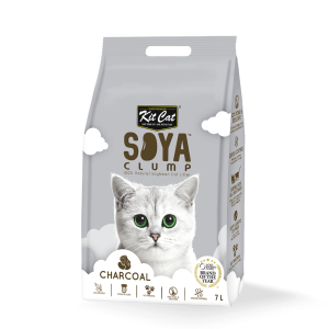 Kit Cat Soya Clump Soybean Litter ��� Charcoal 7L