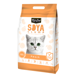 Kit Cat Soya Clump Soybean Litter ��� Peach 7L