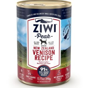 Ziwipeak Venison Recipe Canned Dog Food ��� 390G