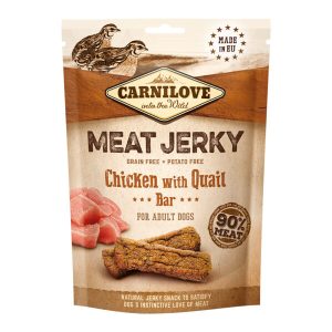 Carnilove Jerky Snack Chicken With Quail Bar