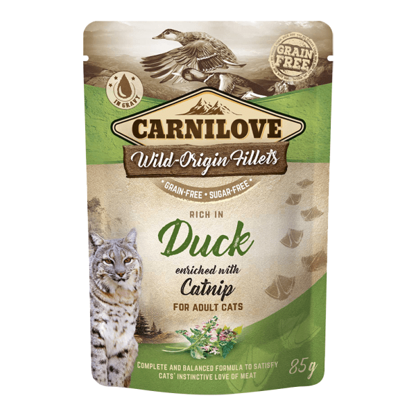 Carnilove Duck enriched with Catnip for Adult Cats
